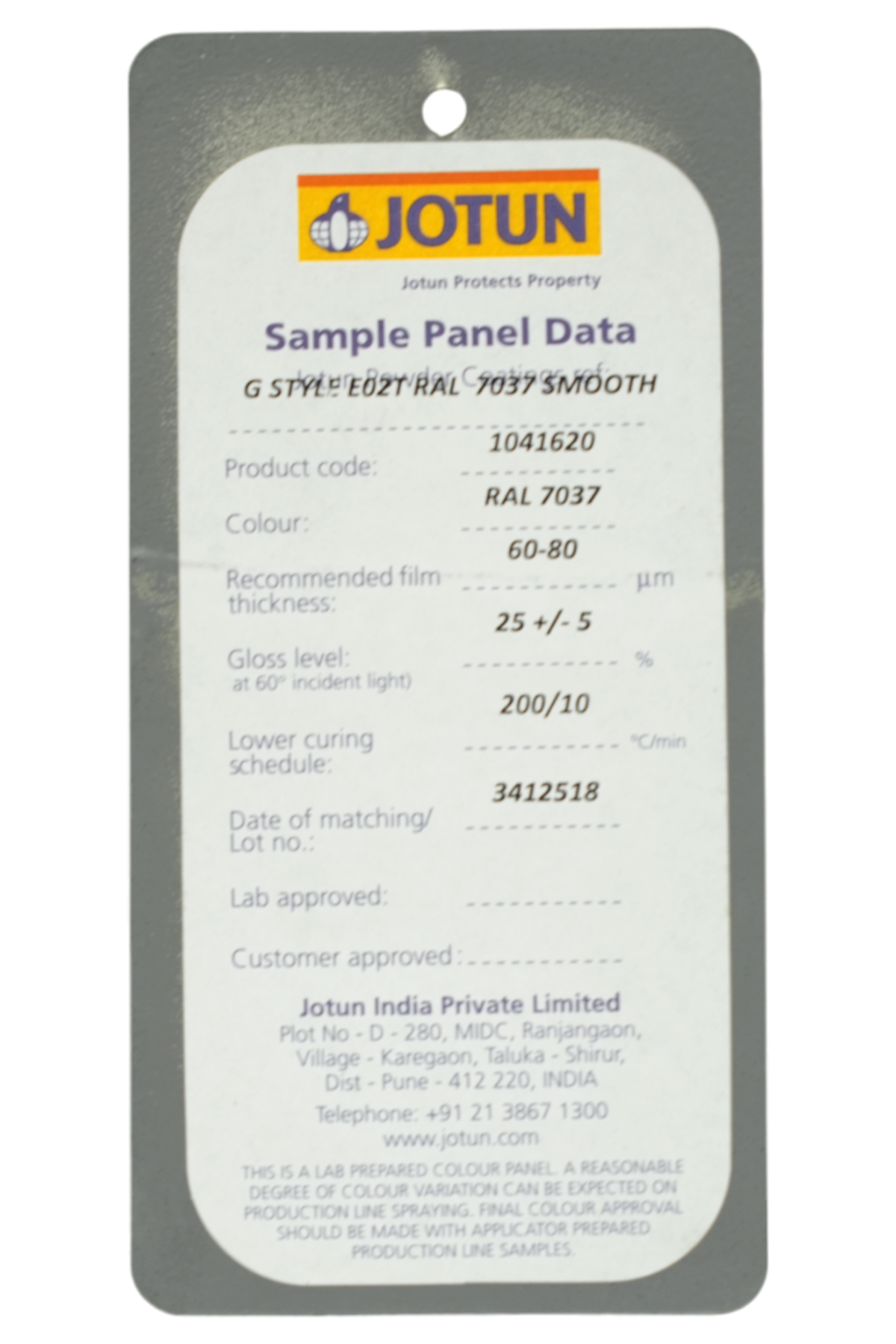 JOTUN / PP GREY RAL 7037 MATT / GUARD STYLE E02T RAL 7037 SMO (1041620)