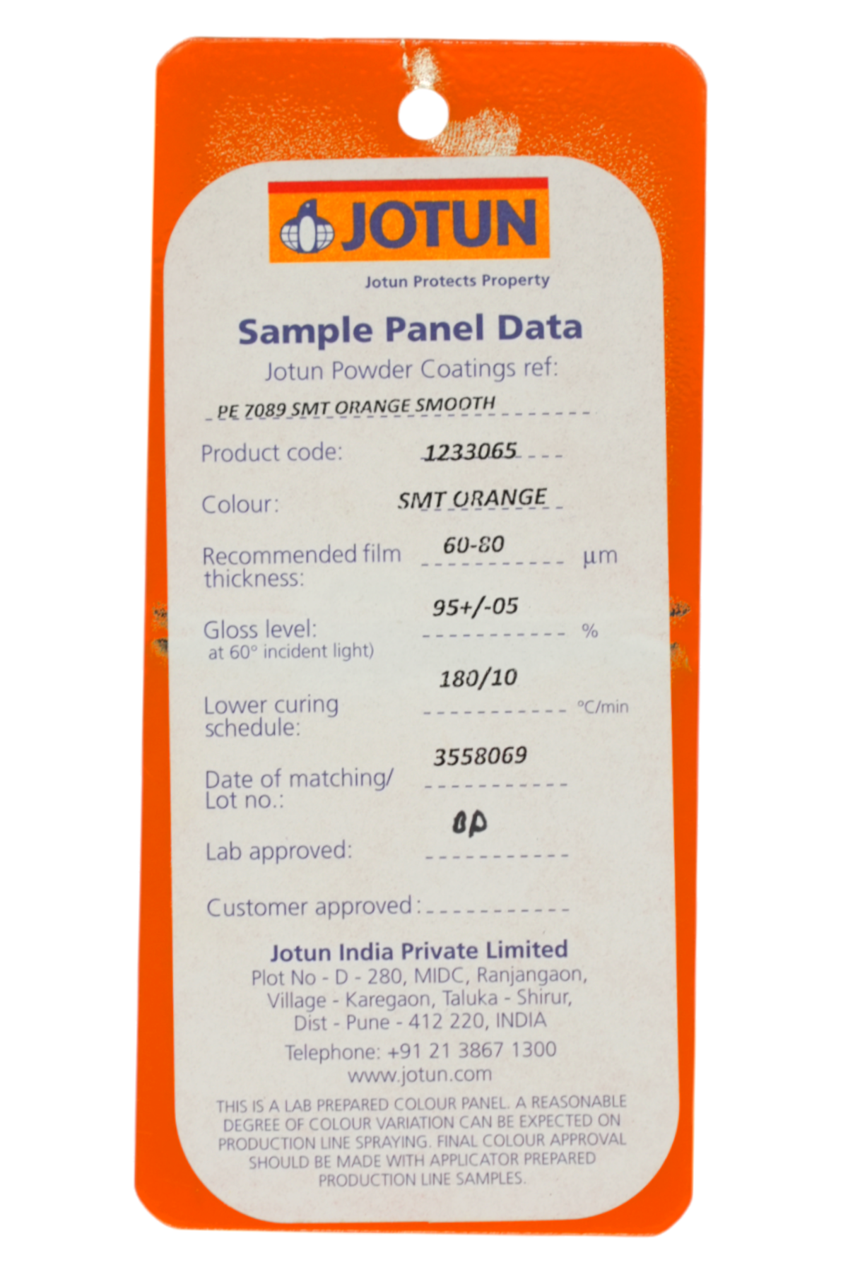 JOTUN / PP ORANGE GLOSSY / PE7089 SMT ORANGE SMO (1233065)