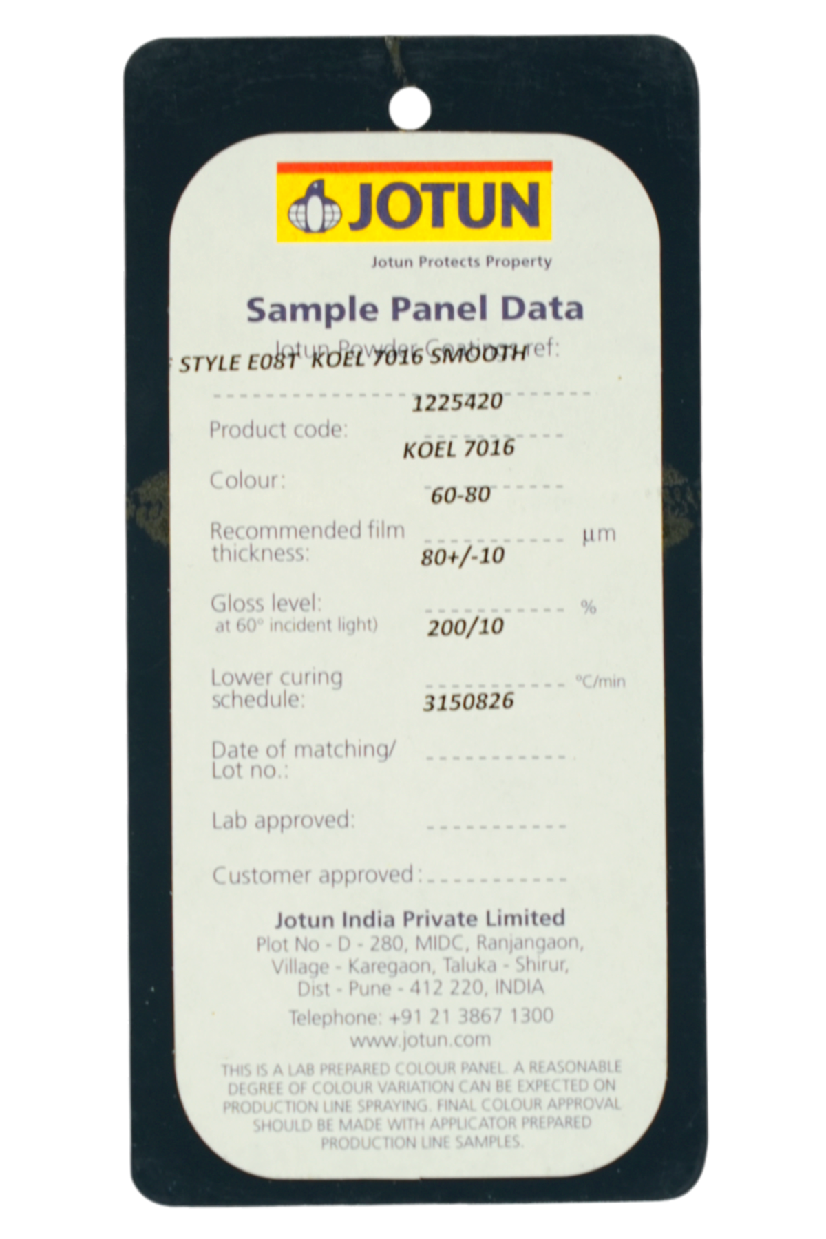 JOTUN / PP GREY RAL 7016 GLOSSY / GUARD STYLE E08T KOEL 7016 SMO (1225420)